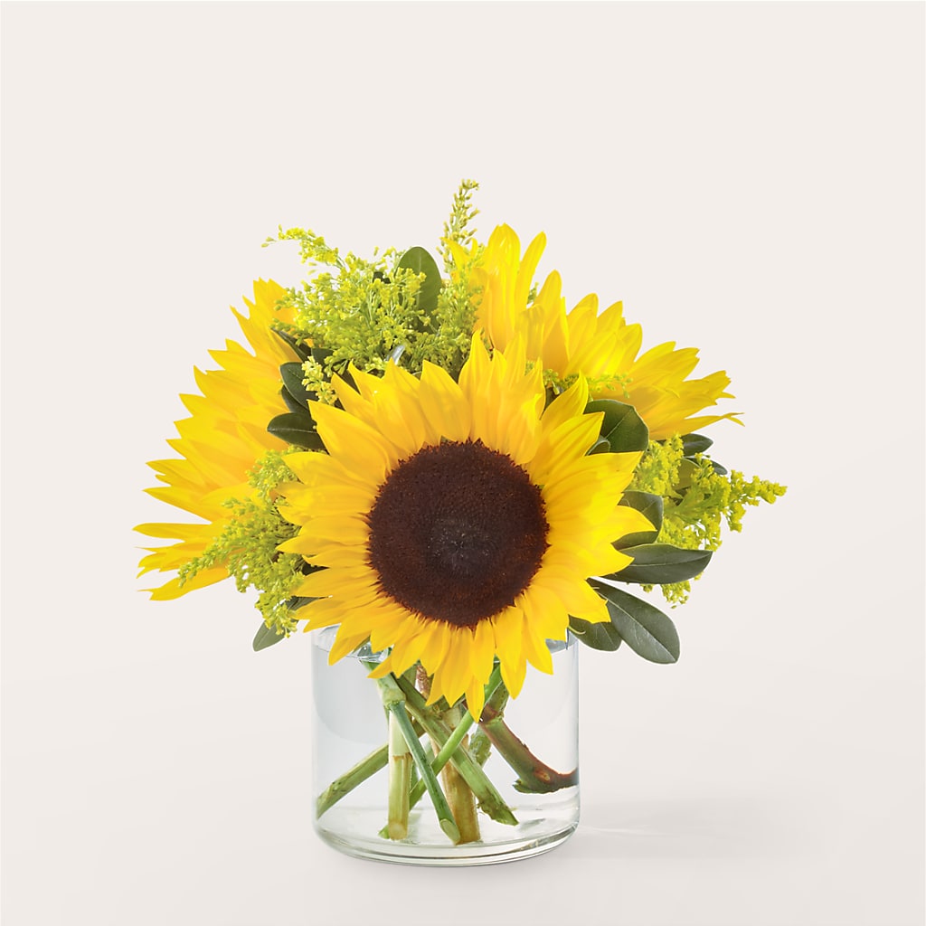 Beaming Sunflower Bouquet – BELLE'S FLOWERS, Huntington Beach CA