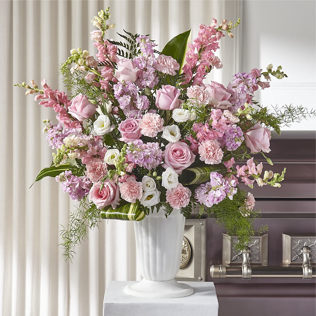 Divine Comfort Arrangement – BELLE'S FLOWERS, Huntington Beach CA