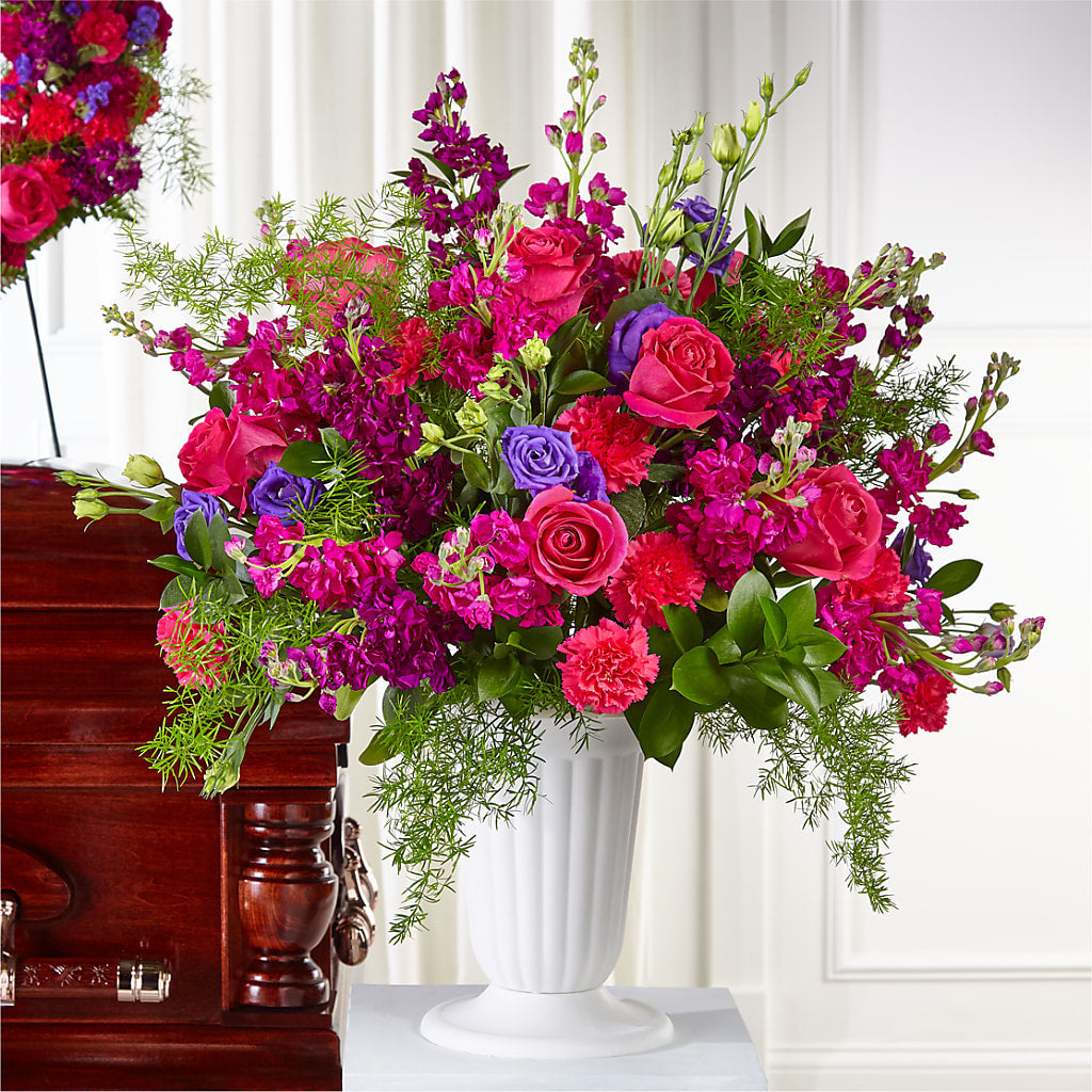 Eternal Day Arrangement – BELLE'S FLOWERS, Huntington Beach CA