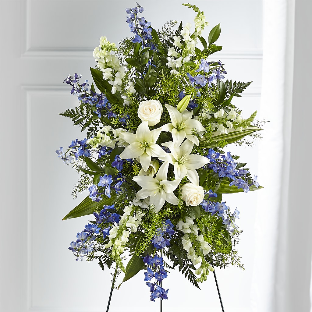 Faithful Friend Standing Spray – BELLE'S FLOWERS, Huntington Beach CA