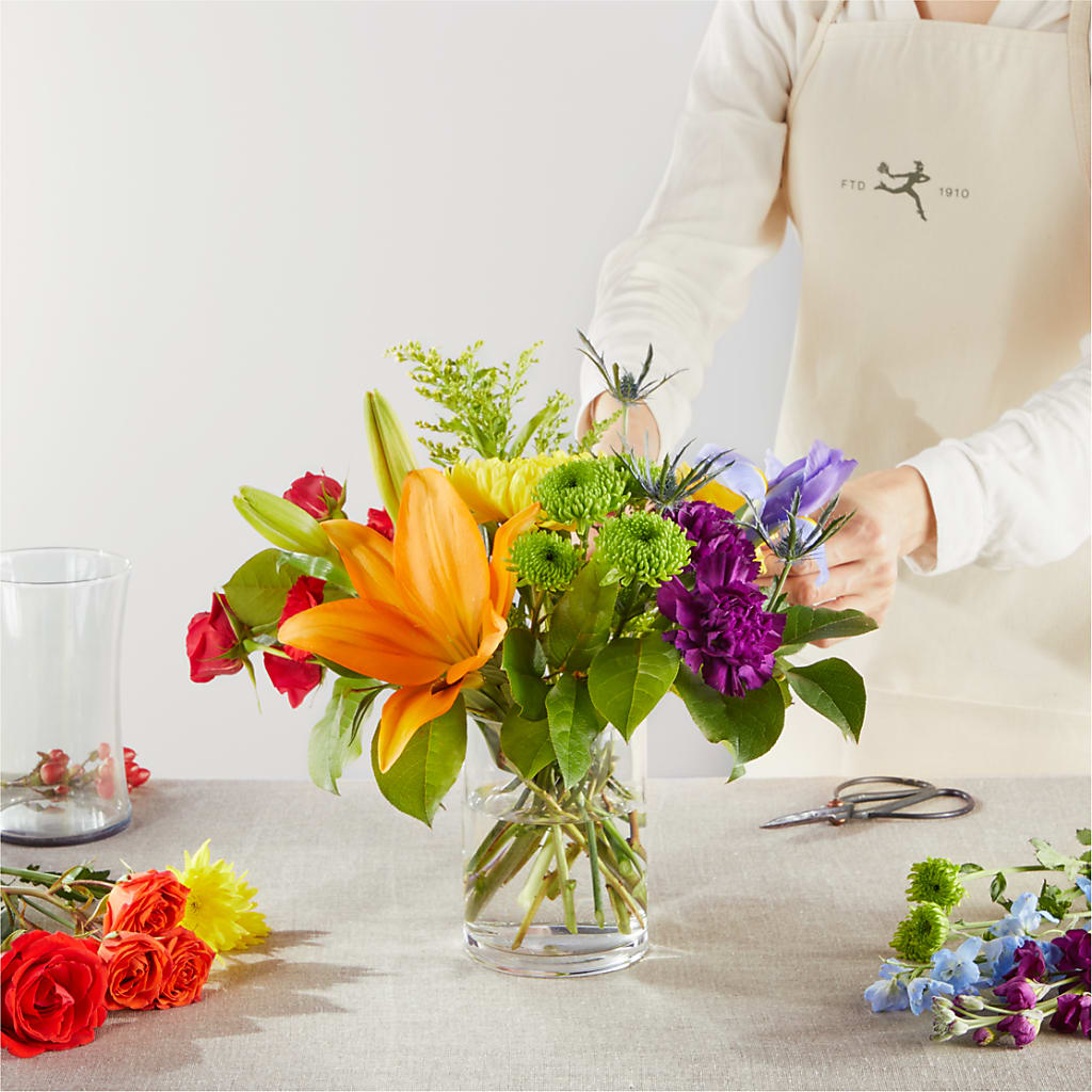 Summer Spectra - A Florist Original – BELLE'S FLOWERS, Huntington Beach CA