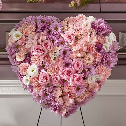 Heaven's Light Heart – BELLE'S FLOWERS, Huntington Beach CA