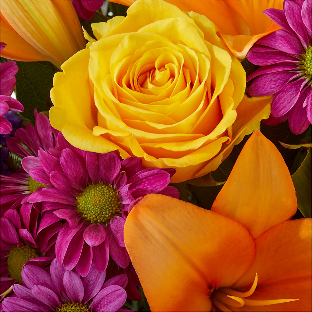 Colorful Visions Bouquet – BELLE'S FLOWERS, Huntington Beach CA
