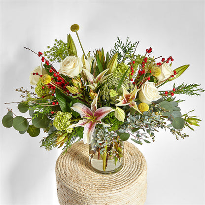 Berry & Bright Bouquet – BELLE'S FLOWERS, Huntington Beach CA