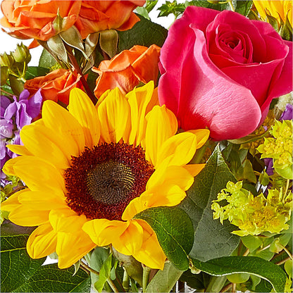 Vibrant Greetings Bouquet – BELLE'S FLOWERS, Huntington Beach CA