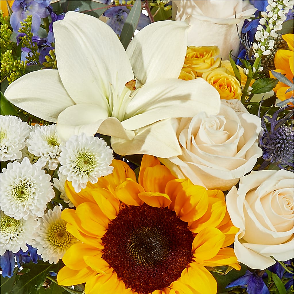 Wonderfully Sunny Bouquet – BELLE'S FLOWERS, Huntington Beach CA