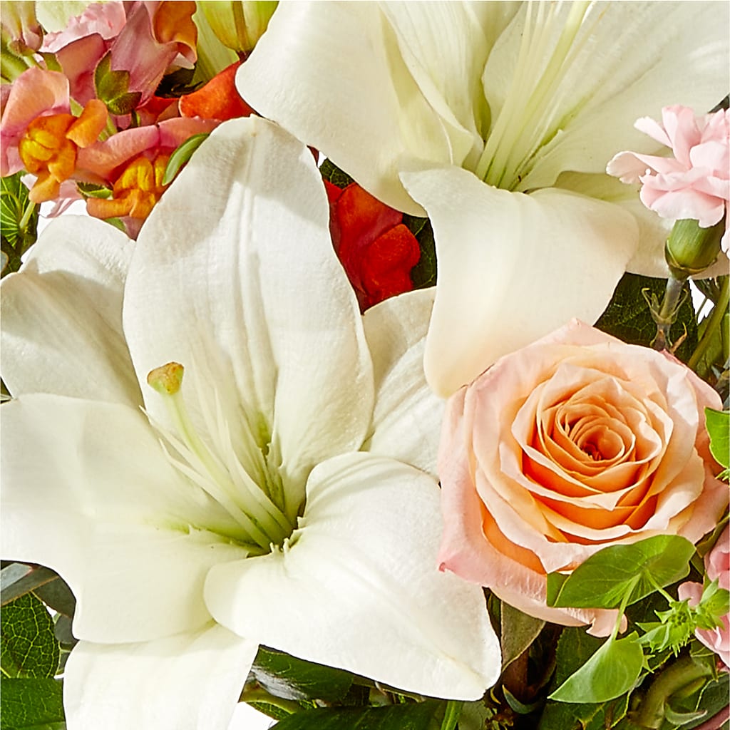 Grapefruit Splash Bouquet – BELLE'S FLOWERS, Huntington Beach CA