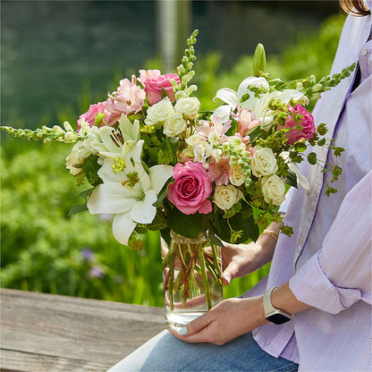 Fondly Bouquet – BELLE'S FLOWERS, Huntington Beach CA