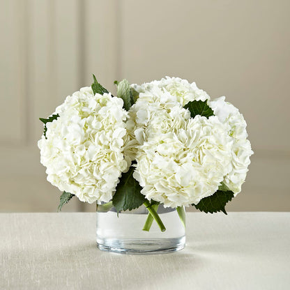 White Hydrangea Bouquet – BELLE'S FLOWERS, Huntington Beach CA